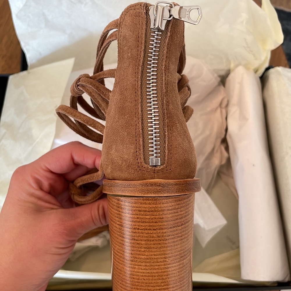 NWT rag & bone Camille suede sandals - Picture 7 of 15